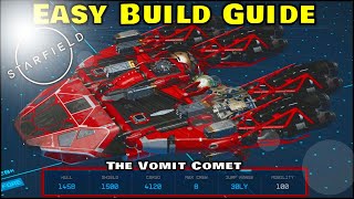 The Greatest Fighter in Starfield  Easy Ship Building Guide for Starfield Combat Ships [upl. by Ardine397]