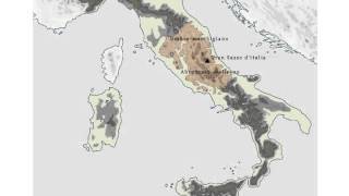 Le montagne italiane tratto da La geografia per tutti [upl. by Nyrahs425]