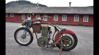 Rat Bike wLister D 1936 [upl. by Llezo]