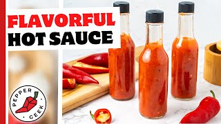 Fresno Hot Sauce Recipe With BIG Flavor [upl. by Sapphera]