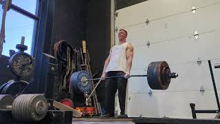 Deadlift 470 pounds 3x12 no belt [upl. by Sloane955]