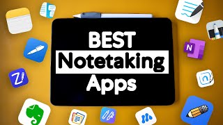 13 BEST Notetaking Apps for your iPad 2023 [upl. by Lubeck]