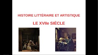 Histoire littéraire et artistique  le XVIIe siècle [upl. by Yentihw]