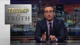 Trump vs Truth Last Week Tonight with John Oliver HBO [upl. by Katina]