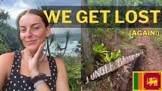 We find this HIDDEN GEM in Unawatuna  Jungle Beach Sri Lanka 🇱🇰 [upl. by Dart]