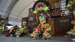 A Philippine Mask Dance at Phi Ta Khon Festival 2019 in Dan Sai Loei Thailand on July 5th [upl. by Marlon]