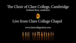 ’Cello Recital amp Passiontide Service live from Clare College Chapel — Sunday 10 March 2024 [upl. by Aryamo]