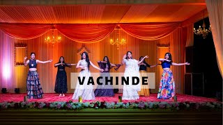 Vachinde  Fidaa  Bridesmaid Performance  Happy feet choreography [upl. by Iman252]