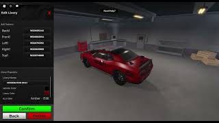 How to put in and equip liveries in ERLC Roblox [upl. by Etnoval]