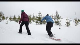 Leavenworth Winter Snowshoeing  Expectations Unlimited [upl. by Bashee]