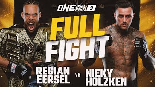 Regian Eersel vs Nieky Holzken  Full Fight Replay [upl. by Eetak995]