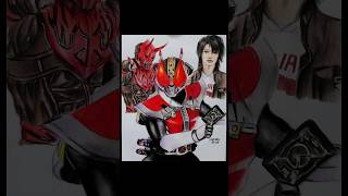 Drawing kamen rider den o momotaros kamenriderdeno ryotaronogami bankkunno34 [upl. by Cleave344]