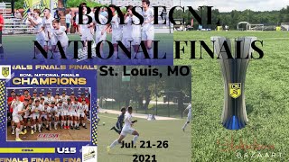 ECNL National Finals St Louis 2021 CESA VLOG [upl. by Ihab]