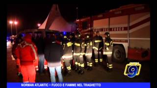 Norman Atlantic  Fuoco e fiamme nel traghetto [upl. by Sashenka456]