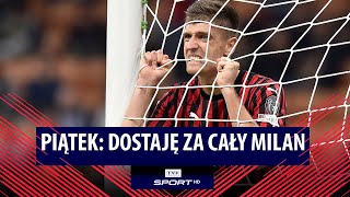 Krzysztof Piątek dostaje mi się za cały Milan fragment quotOko w okoquot [upl. by Freemon]