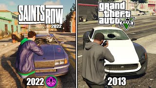 Saints Row 2022 vs GTA 5 Which is Better [upl. by Anyrak237]