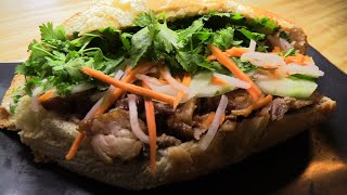 Pork Banh Mi Sandwich [upl. by Nnayhs]