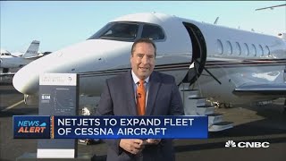 Textron NetJets strike aircraft deal for more than 300 planes [upl. by Duff994]