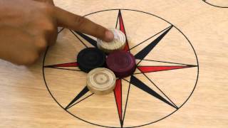 How To Set Up A Carrom Board [upl. by Ardnuaed186]