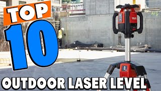 Top 10 Best Outdoor Laser Levels Review In 2024 [upl. by Ayhtin]