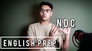 quotENGLISH Preparationquot for NDC ADMISSION TEST 2022 Notre Dame College Admission Test [upl. by Carlyle]