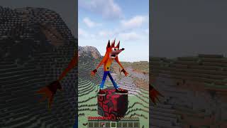 Sprunki Clukr Phase 4 vs Crash Bandicoot in Minecraft [upl. by Norag]