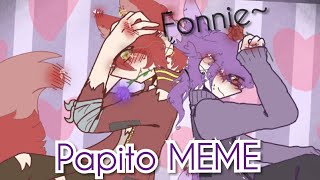 Papito MEME animation FNAF Fonnie Thanks for 5K subs [upl. by Auqinimod]