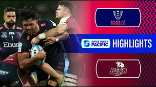 Super Rugby Pacific 2024  Rebels v Reds  Round 4 Highlights [upl. by Bandur227]