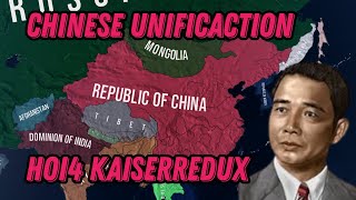 Unification of China  HOI4 Kaiserredux [upl. by Danuloff831]