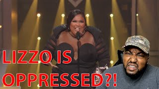 Lizzo Demands Fans Vote Because She Is Oppressed During VMA Awards [upl. by Gosselin93]