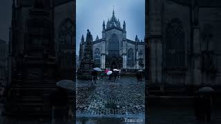 Edinburgh’s Old Town charms with cobbled streets and Edinburgh Castle’s towering presence [upl. by Lak]