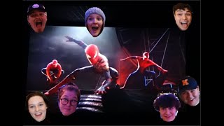 SpiderMan No Way Home SPOILERS Audience Reactions [upl. by Noved]