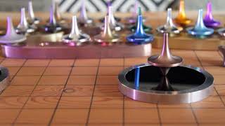 ForeverSpin Spinning Top  Copper  Steady Spinner soft metal [upl. by Yhtrod]