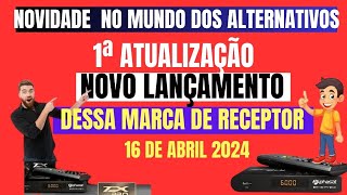 1ª ATUALIZAÇÃO DO NOVO LANÇAMENTO ALPHASAT TX PRO EM 16 DE ABRIL DE 2024 [upl. by Dann]