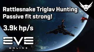 EVE Online  Triglavian Hunting Passive Rattlesnake [upl. by Cyler]