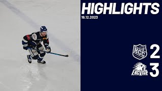 HC La ChauxdeFonds vs EHC Visp  Highlights  19 décembre 2023 [upl. by Clim]