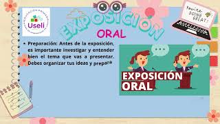 TEMA EXPOSICIÓN ORAL MATERIA ESPAÑOL TERCER GRADO [upl. by Huei]