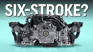 This is how Porsches new SIXSTROKE engine works [upl. by Lirrehs]