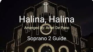 HALINA HALINA  Soprano 2 Guide [upl. by Ruthven722]