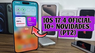 IOS 174 OFICIAL 10 NOVIDADES PT2 [upl. by Eidde]