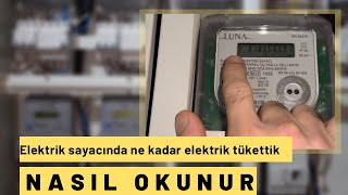 elektrik saati nasıl okunur [upl. by Wadsworth]