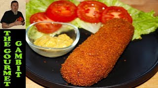 Original Dutch Beef Croquette Kroket [upl. by Jocko]