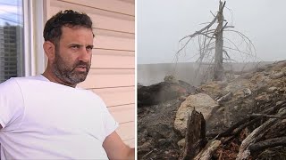 Burning Coal Country Man who lives less than 2 miles from underground fire in Schuylkill speaks out [upl. by Magocsi]