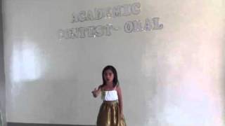 grade 1 declamation [upl. by Gabriel717]