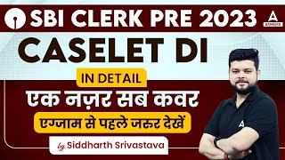 Caselet DI for SBI Clerk 202324  SBI Clerk Quants  SBI Clerk Preparation By Siddharth Sir [upl. by Rothstein]