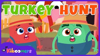 Were Going on a Turkey Hunt Adventure  The Kiboomers Circle Time Songs for Preschool [upl. by Pfeifer560]