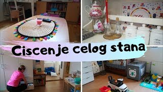 CISCENJE CELOG STANA  NEDELJNA RUTINA  PROLECNO RASPREMANJE MOM LIFE MAGIC [upl. by Shuma923]