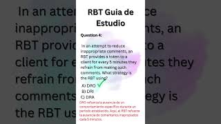 Practica para el examen de RBT [upl. by Ecirtap]