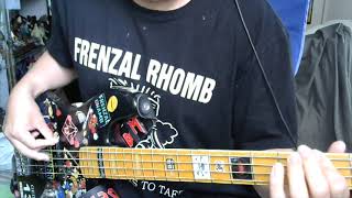 FRENZAL RHOMB  Everythings FdBASS cover [upl. by Nogem235]