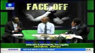 Face Off Legal Practitioners Debate Legality of Sanusis Suspension Pt2 [upl. by Hussar38]